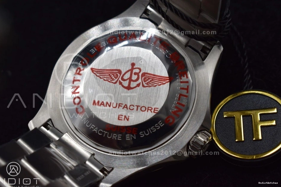 Edition White SuperOcean Bracelet A TF Chic 1:1 Dial Automatic 44 Best SS 475 Black on 0306